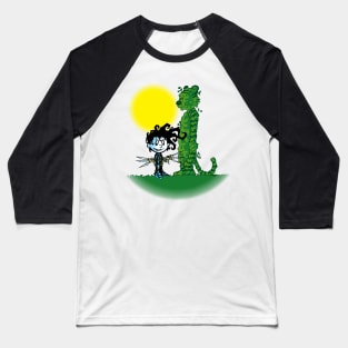 Calvin Scissohands Baseball T-Shirt